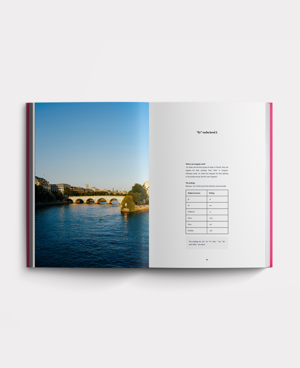 Additional view of the Structured French course book