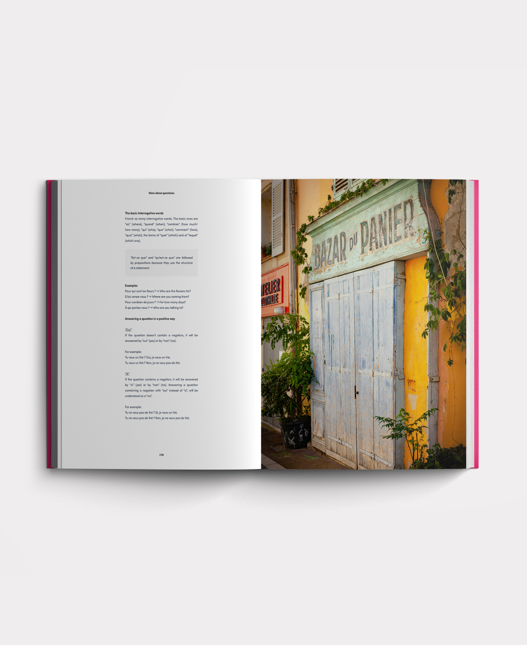Inside the Structured French course book