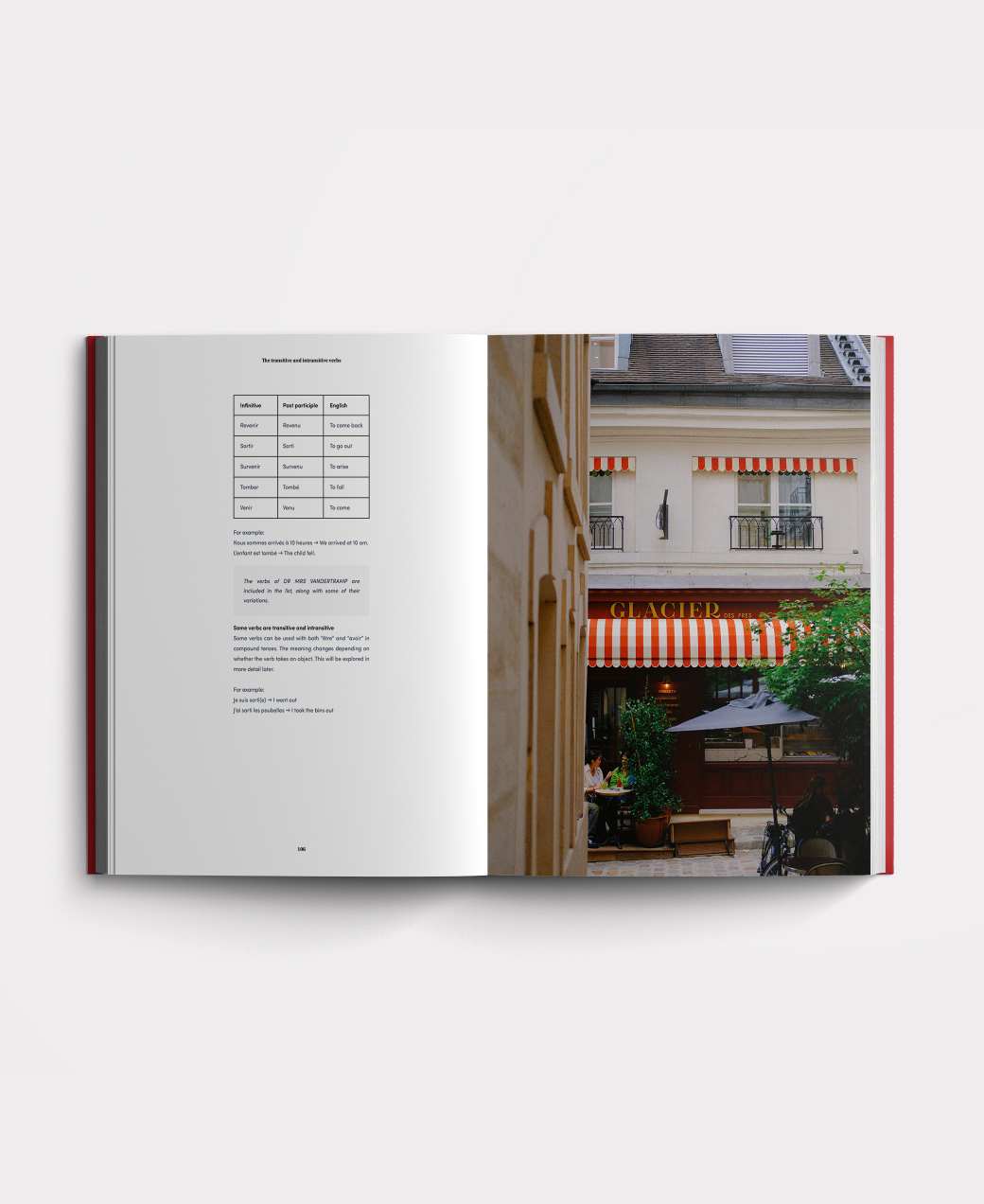 Structured French learning materials