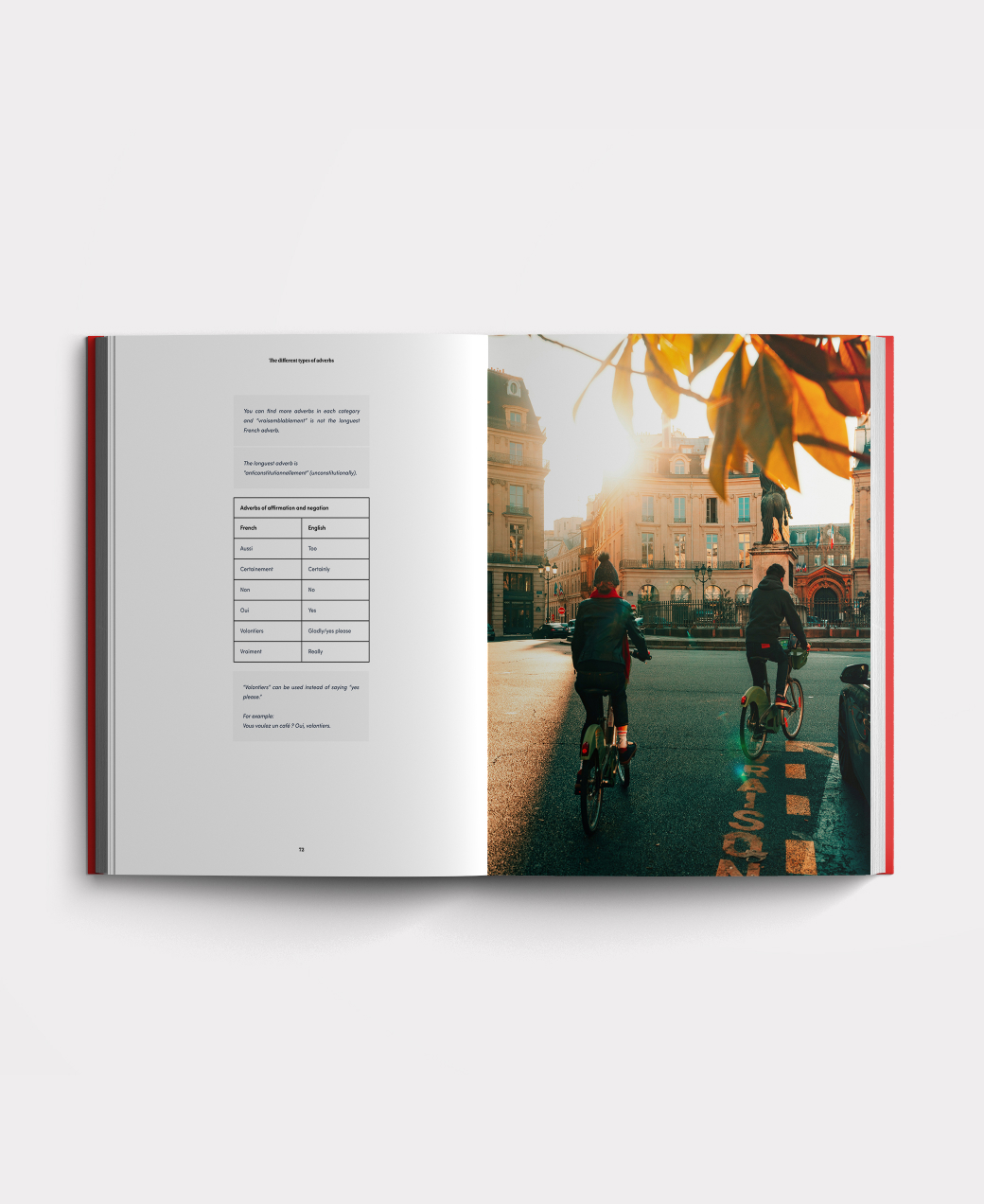 Additional view of the Structured French course book