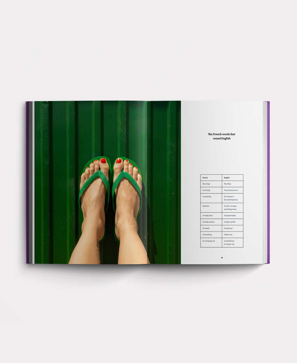 Additional view of the Structured French course book