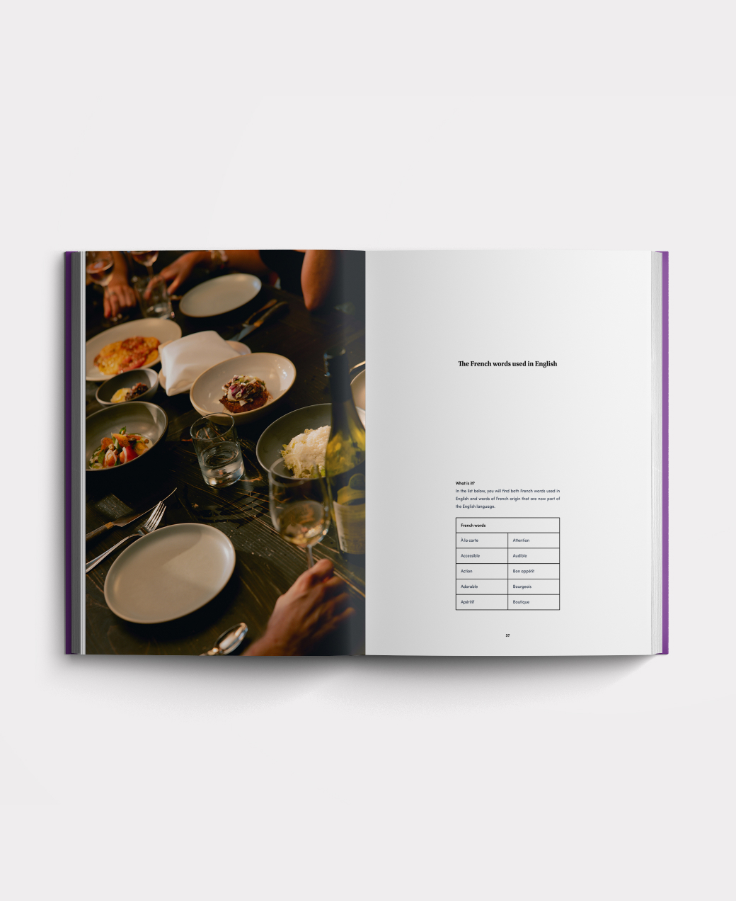 Structured French learning materials